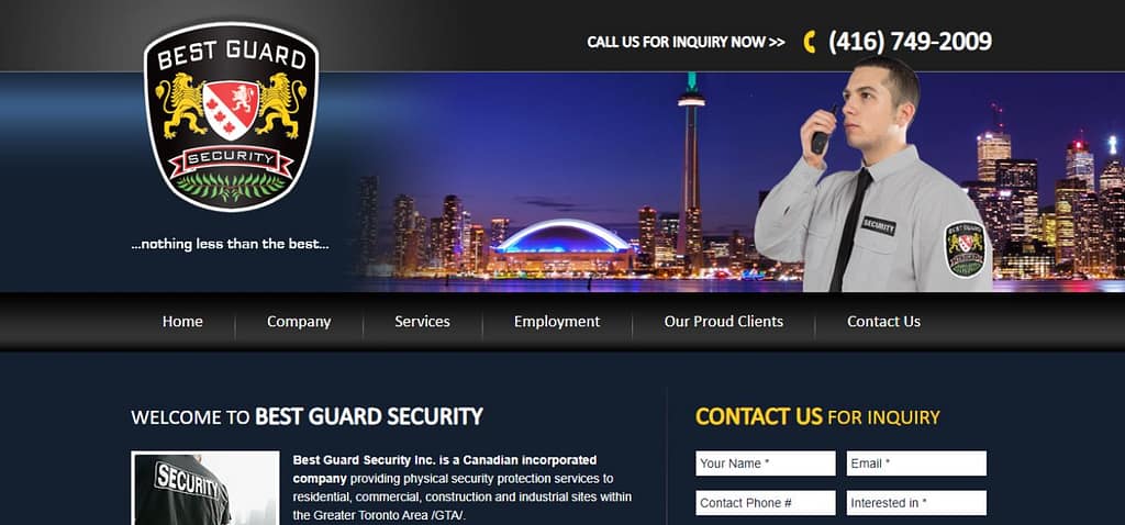 Best Guard Security Inc.